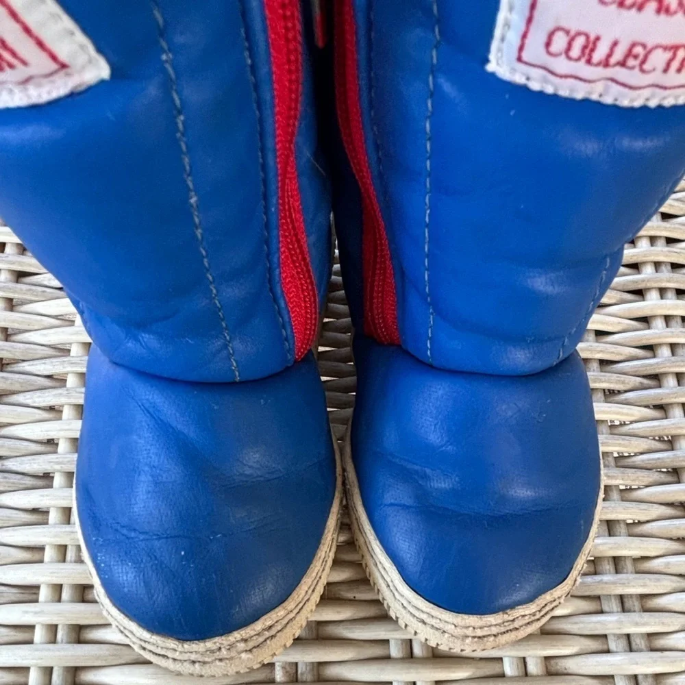 VINTAGE 1995‎ Fisher Price Classic Collection Kids Faux Fur Boots